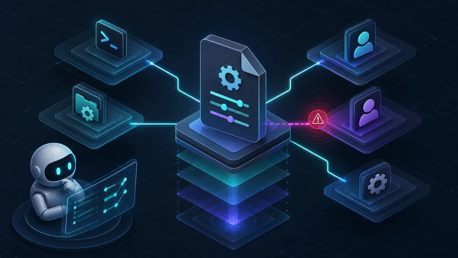 Codex config.toml 多层配置优先级与冲突排查的原创开发者示意图